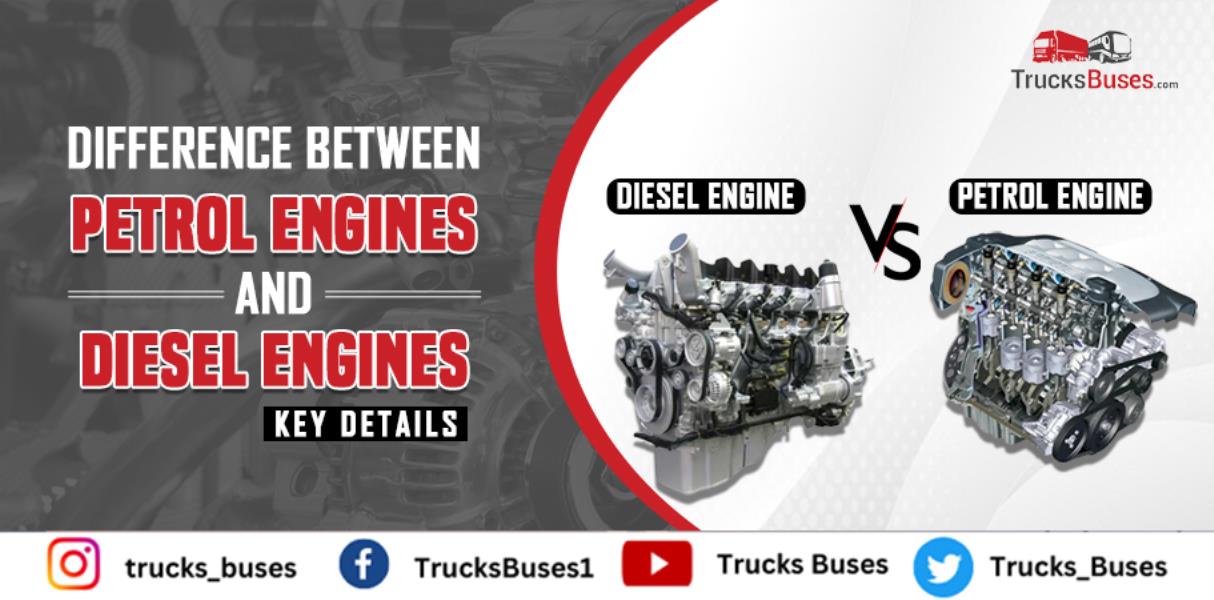 Difference Between Petrol and Diesel Engines